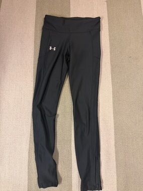 Under Armour Black Compression Leggings with Logo